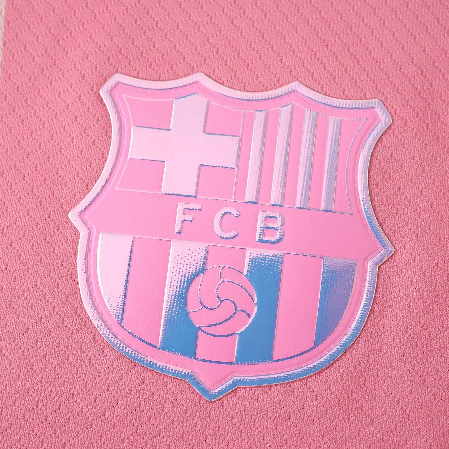 Maglia da tifoso Barcellona edizione speciale 25/26 - Uomo rosa riflettente