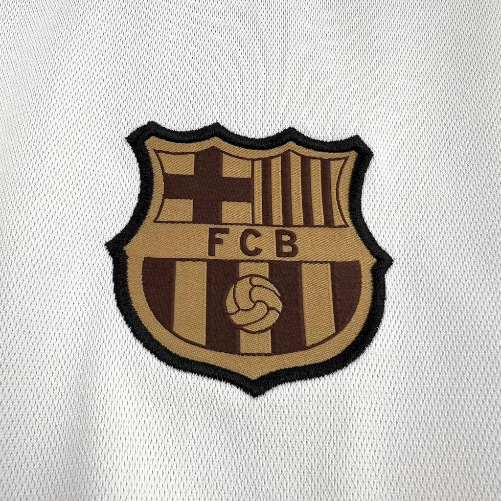 "Camisa Barcelona Lamine Yamal 304 - Torcedor Masculina Branca - Netmantos"