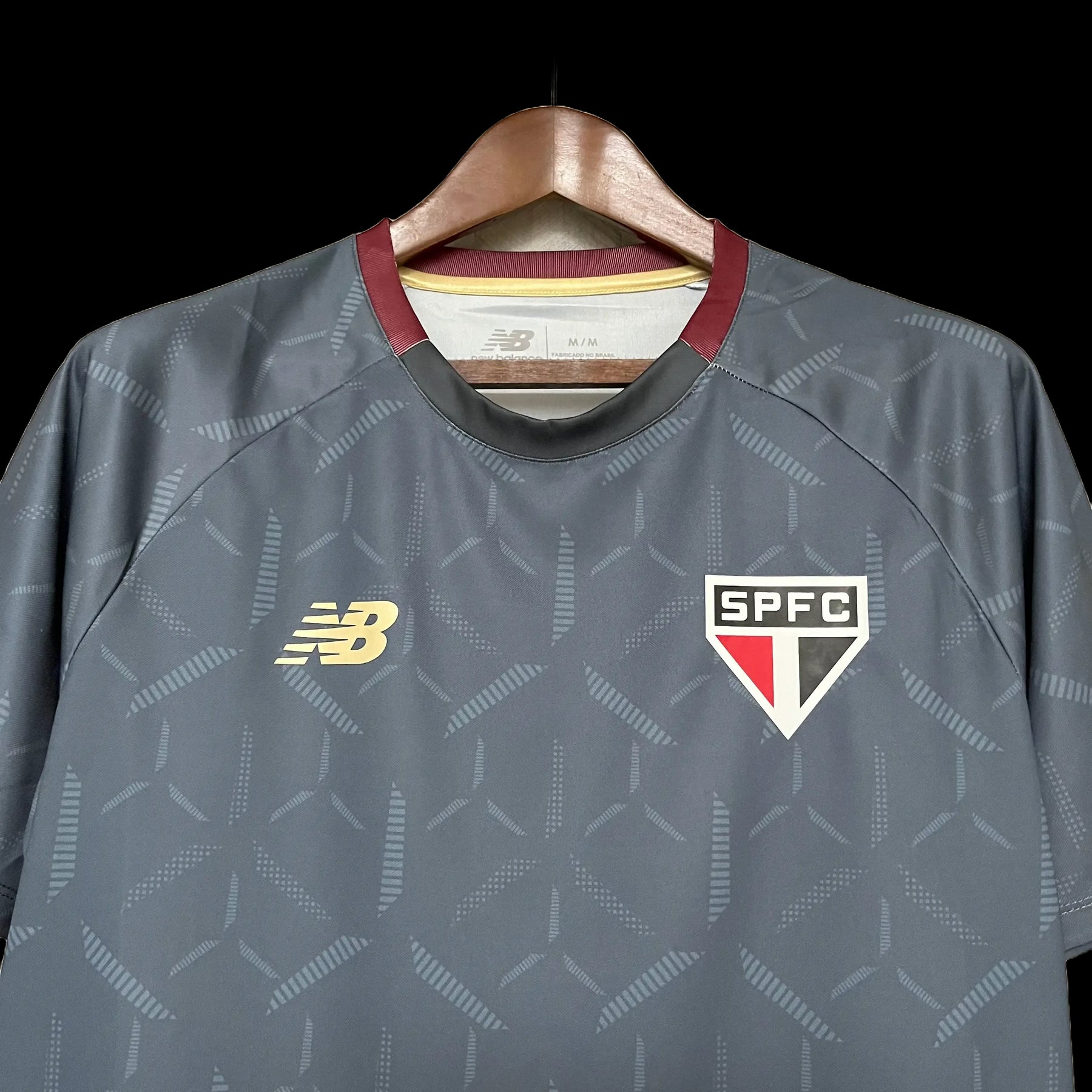 "Camisa São Paulo Treino 25/26 - Torcedor Masculina Cinza - Netmantos"
