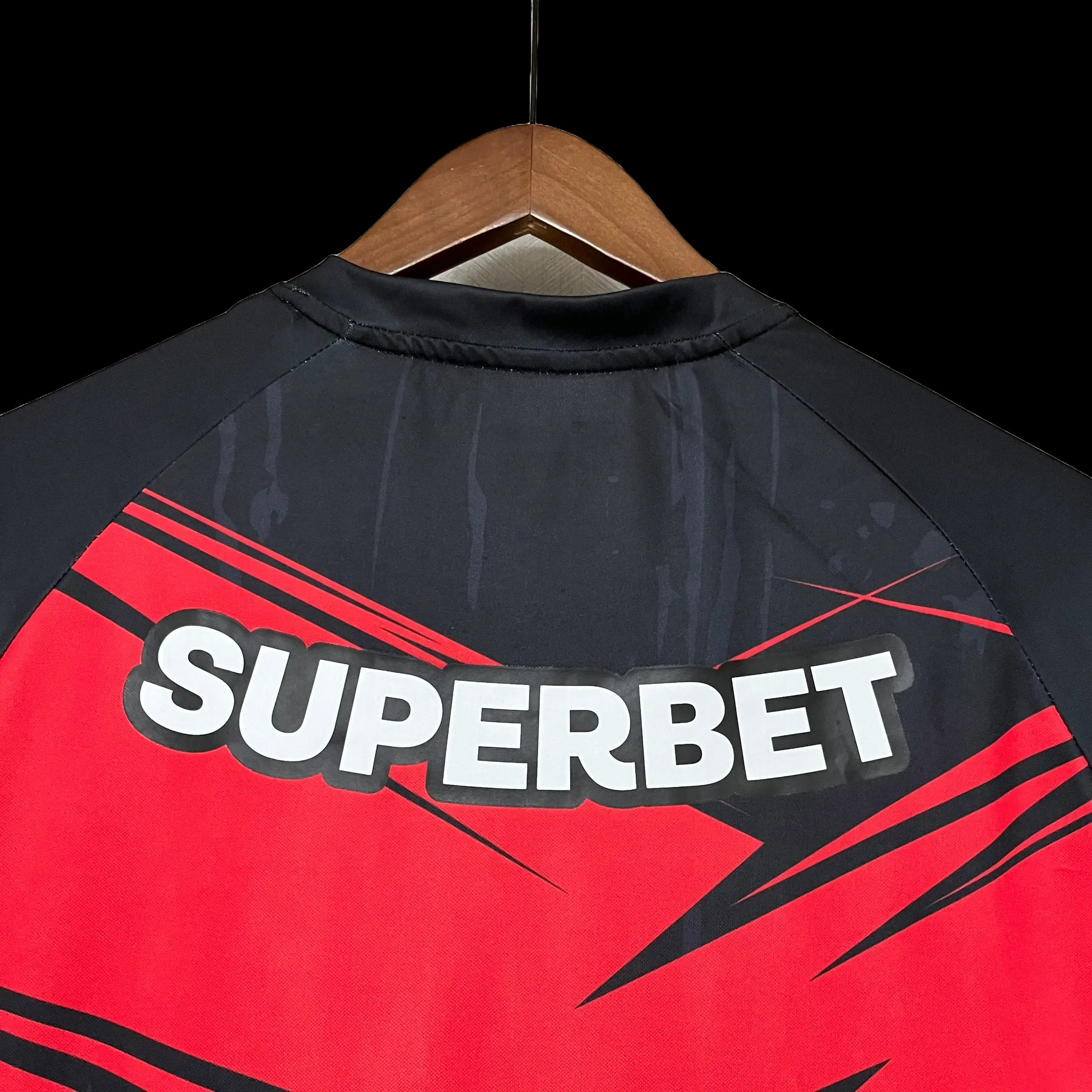 "Camisa São Paulo Treino 25/26 - Torcedor Masculina Preta e Vermelha - Netmantos"