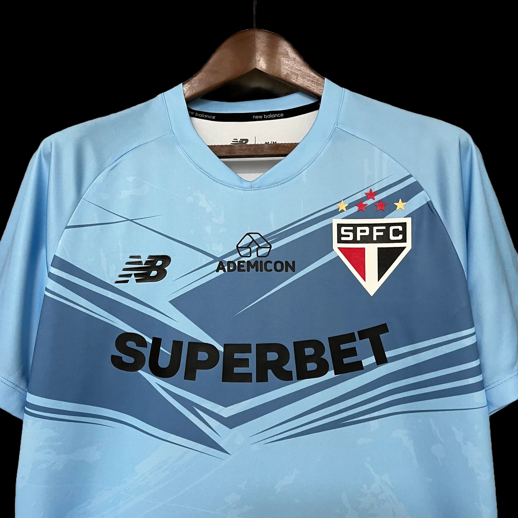 "Camisa São Paulo Goleiro 25/26 - Torcedor Masculina Azul - Netmantos"