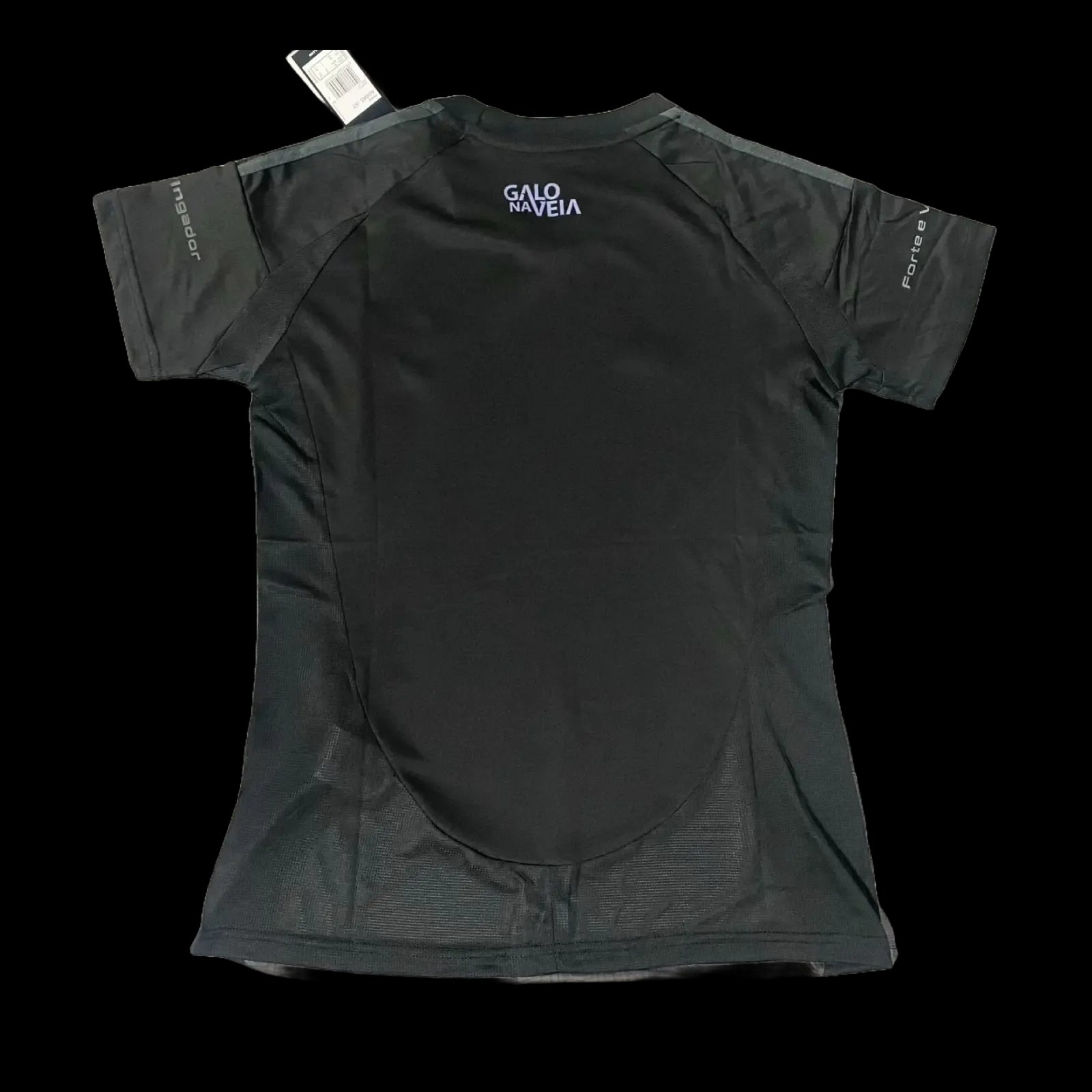 "Camisa Atlético Mineiro All Black 25/26 - Torcedor Feminina Preta Refletiva - Netmantos"
