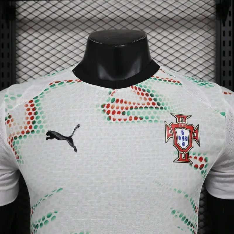 "Camisa Portugal Away 25/26 - Jogador Masculina Branca - Netmantos"