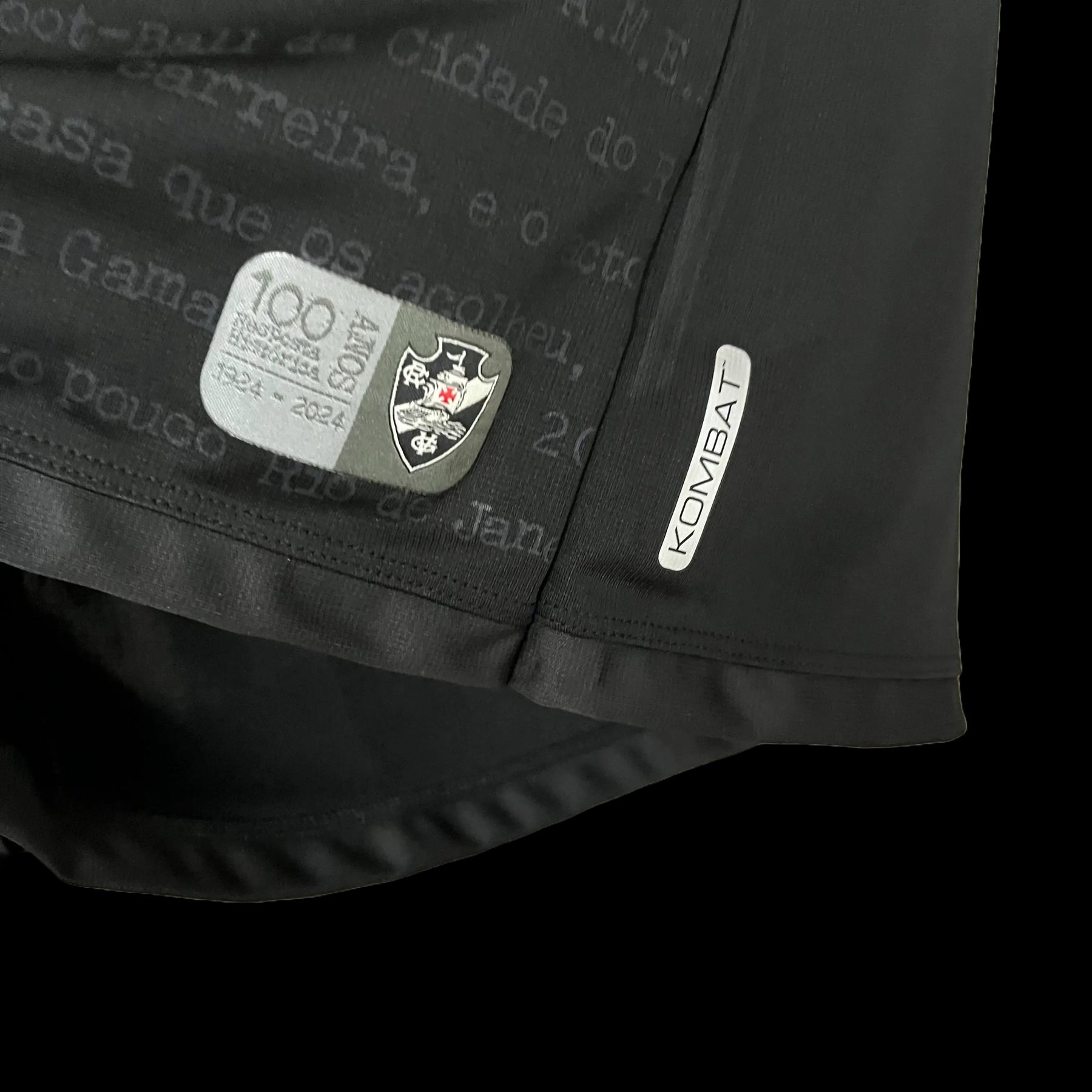 "Camisa Vasco Goleiro 24/25 - Torcedor Feminina Preta - Netmantos"