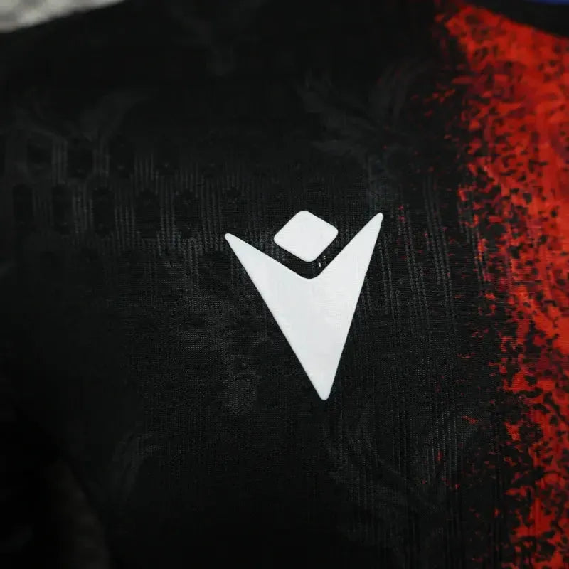 "Camisa Crystal Palace Away 24/25 - Jogador Masculina Preta - Netmantos"