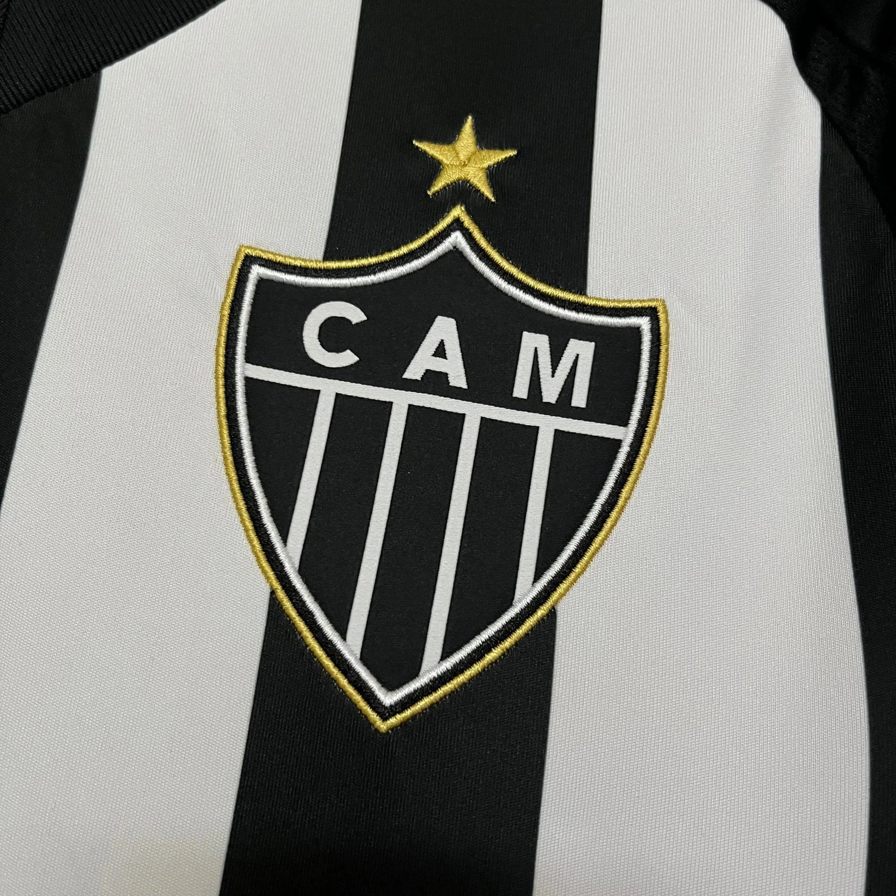 "Camisa Atlético Mineiro Home 25/26 - Torcedor Masculina Listrada + Patrocínios - Netmantos"