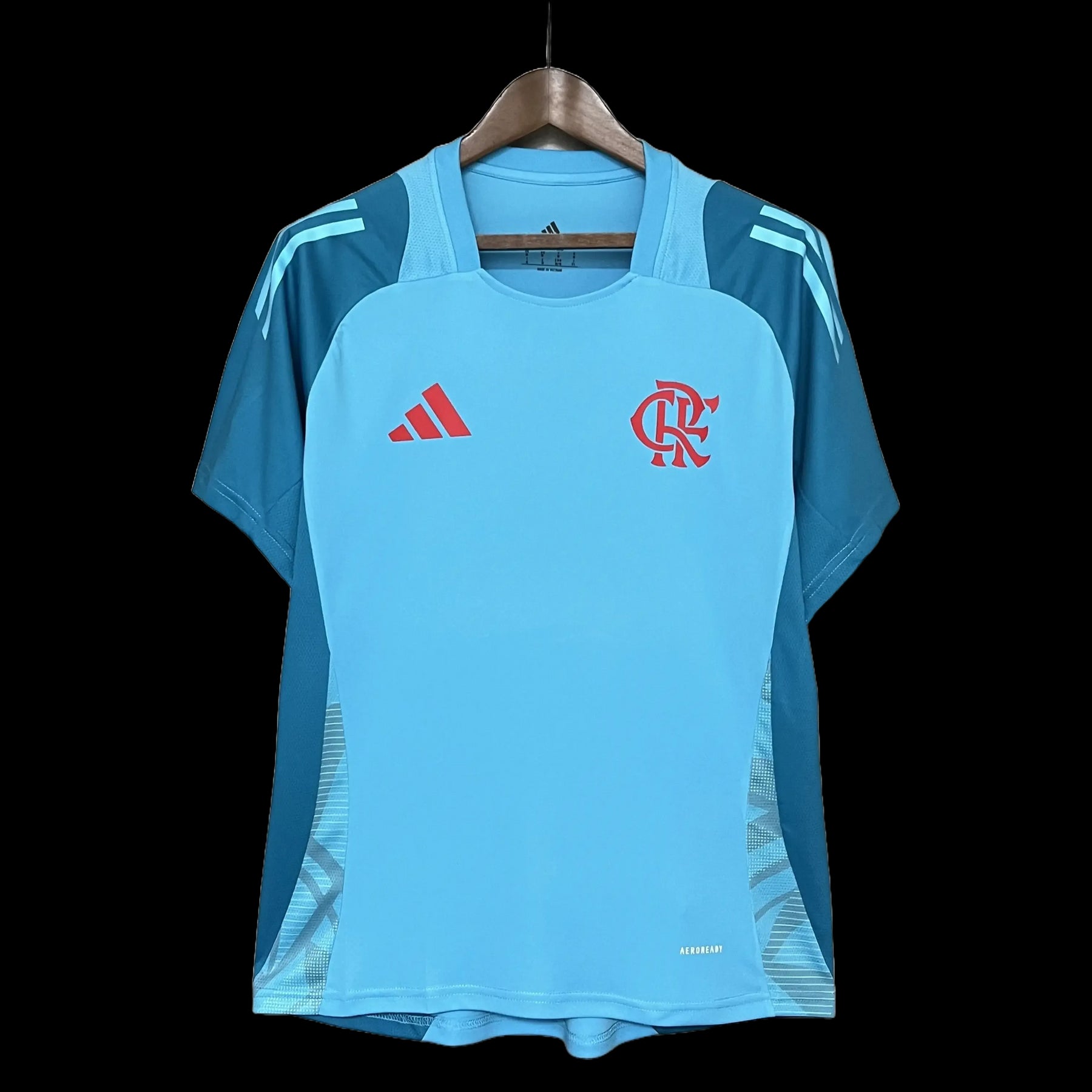 "Camisa Flamengo Treino 25/26 - Torcedor Masculina Azul Claro - Netmantos"