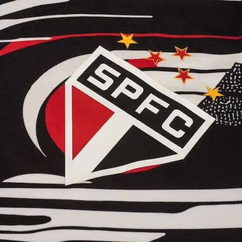 "Camisa São Paulo Pré Jogo 25/26 - Torcedor Masculina Preta - Netmantos"
