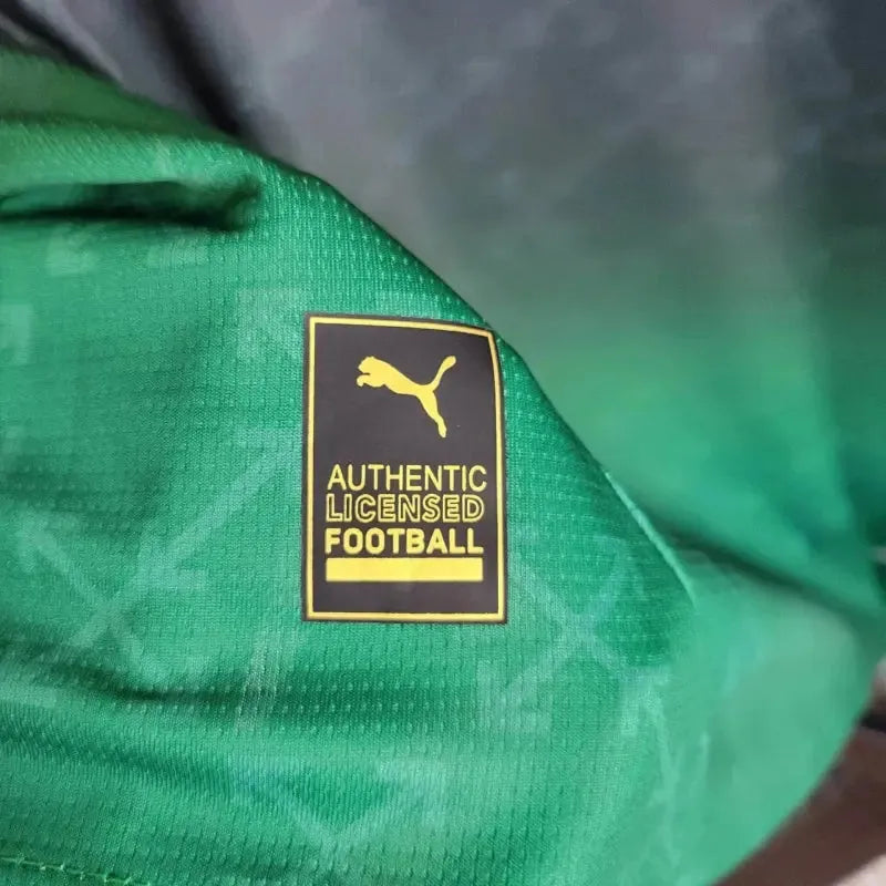 "Camisa AC Milan x Off-White™ Fourth 25/26 - Torcedor Masculina Preta - Netmantos"