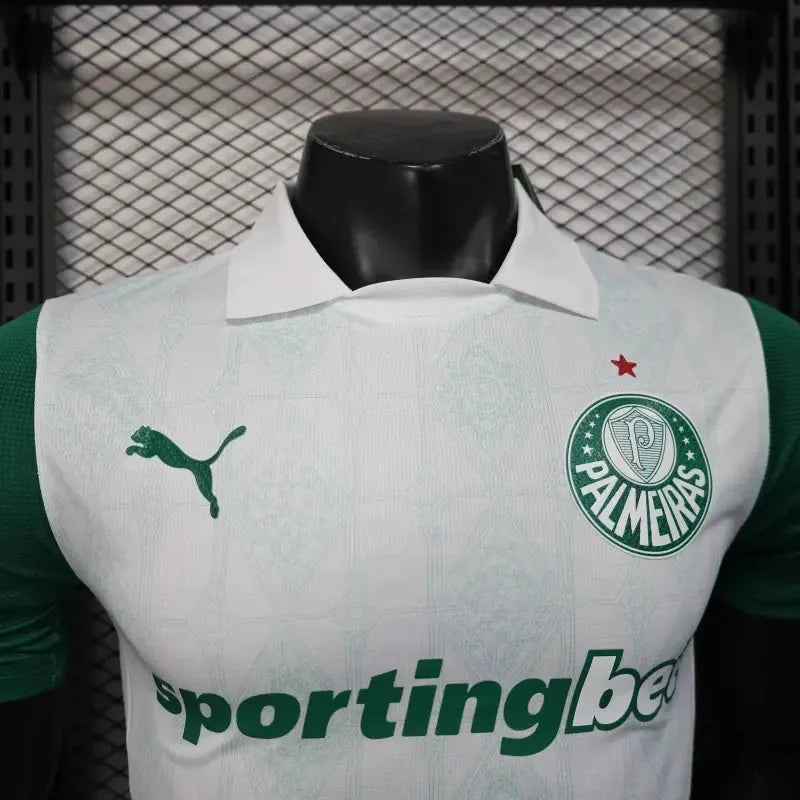 "Camisa Palmeiras Away 25/26 - Jogador Masculina Branca - Netmantos"