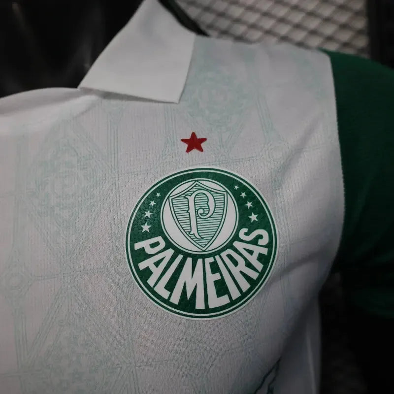"Camisa Palmeiras Away 25/26 - Jogador Masculina Branca - Netmantos"