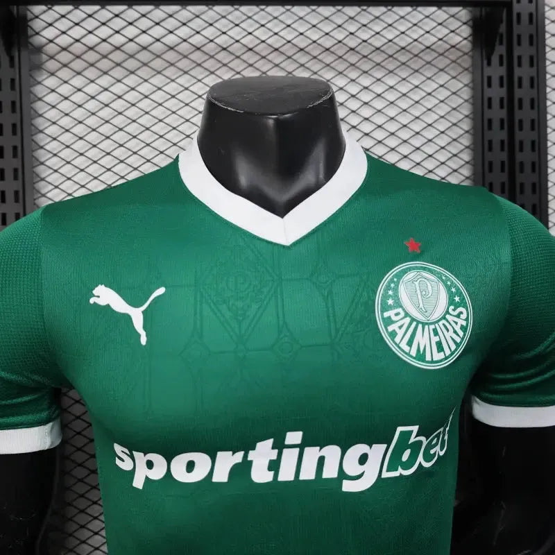 "Camisa Palmeiras Home 25/26 - Jogador Masculina Verde - Netmantos"