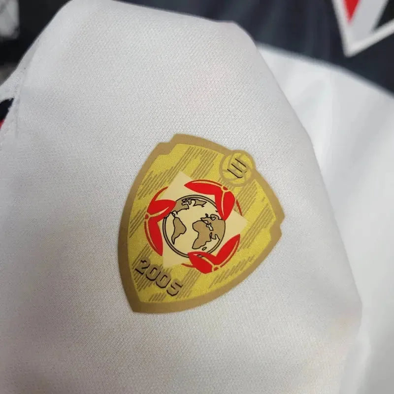 "Camisa São Paulo Home 25/26 - Torcedor Masculina Branca + Patrocínios - Netmantos"