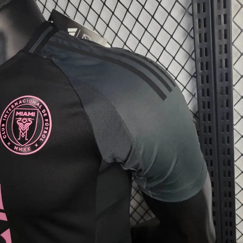 "Camisa Inter Miami Away 25/26 - Jogador Masculina Preta - Netmantos"