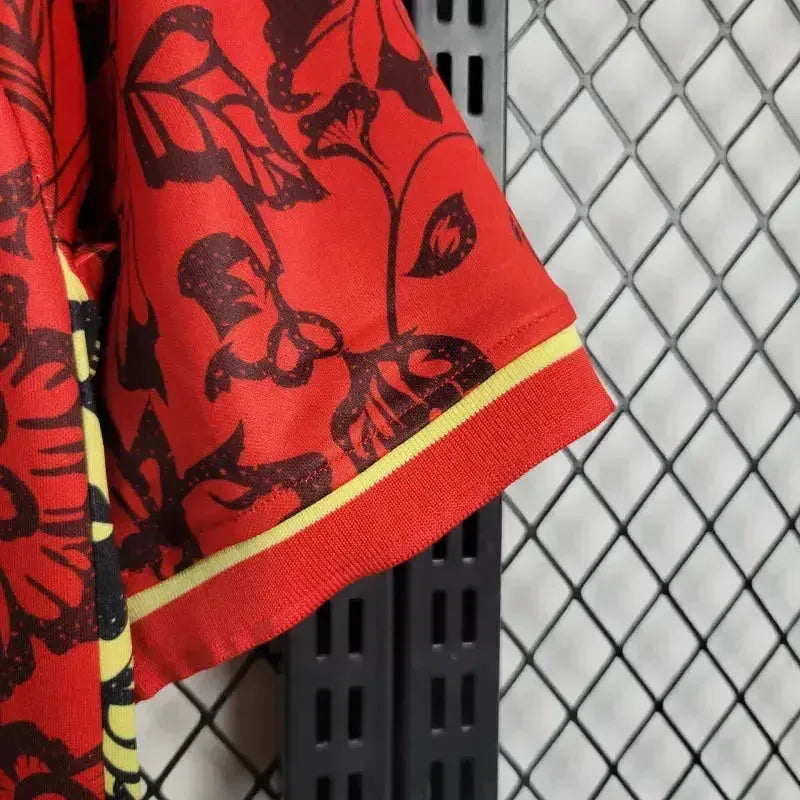 "Camisa Portugal Treino 24/25 - Torcedor Masculina Vermelha - Netmantos"
