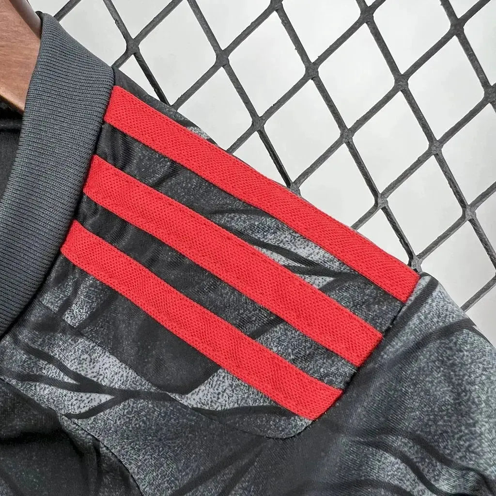 "Camisa Flamengo Third Away 24/25 - Torcedor Infantil Cinza - Netmantos"
