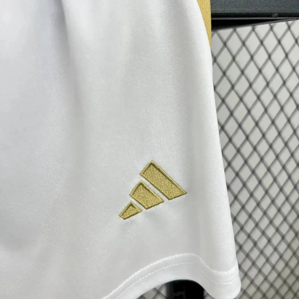 "Camisa Al-Nassr Third Away 24/25 - Torcedor Infantil Branca e Dourada - Netmantos"