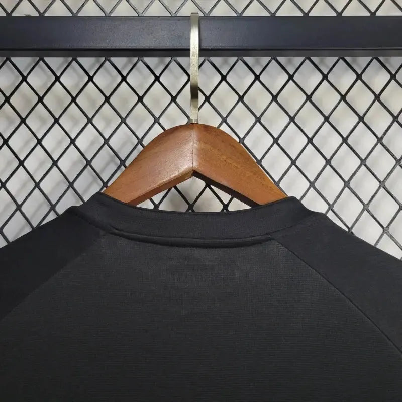 "Camisa Vasco Goleiro 24/25 - Torcedor Masculina Preta + Patrocínios - Netmantos"