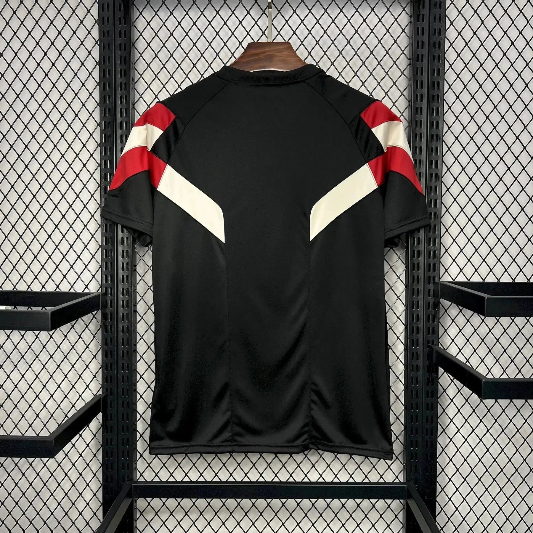 "Camisa Manchester United 24/25 - Torcedor Masculina Preta e Vermelha - Netmantos"