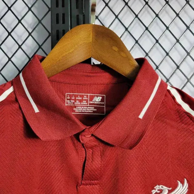 "Camisa Liverpool Retrô 2018/19 - Torcedor Masculina Vermelha - Netmantos"