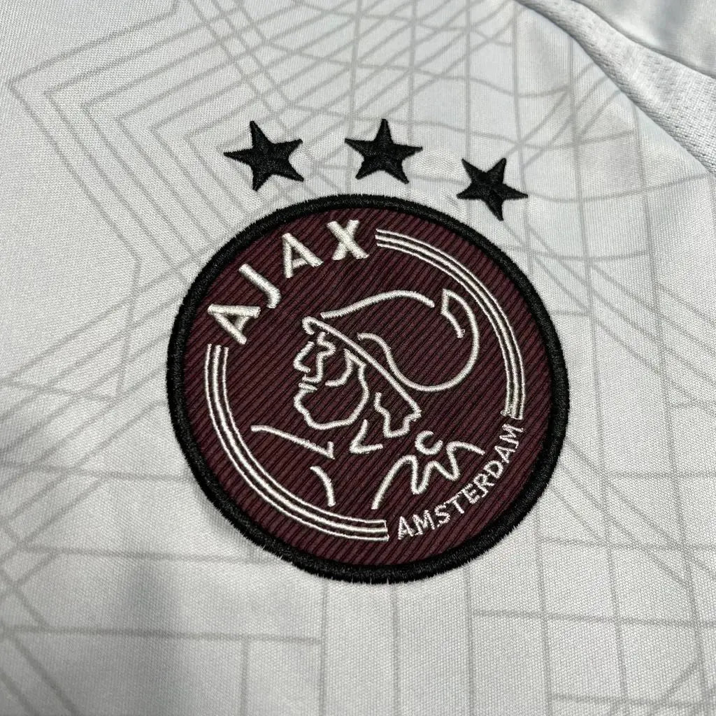 "Camisa Ajax Third Away 24/25 - Torcedor Masculina Branca - Netmantos"