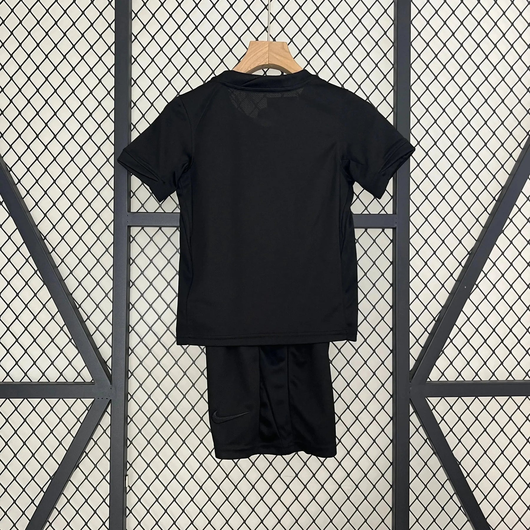 "Camisa Timão Away 24/25 - Torcedor Infantil Preta - Netmantos"