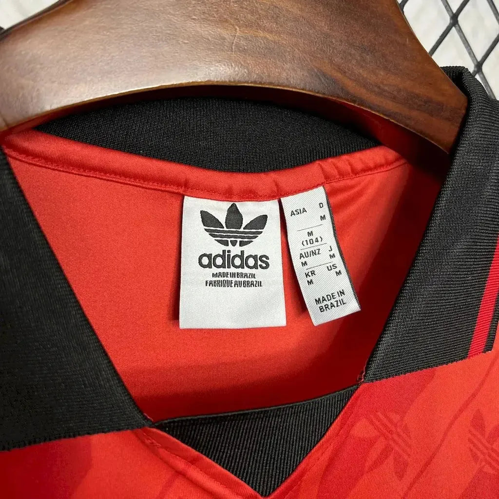 "Camisa Flamengo Lifestyler 24/25 - Torcedor Masculina Vermelha - Netmantos"