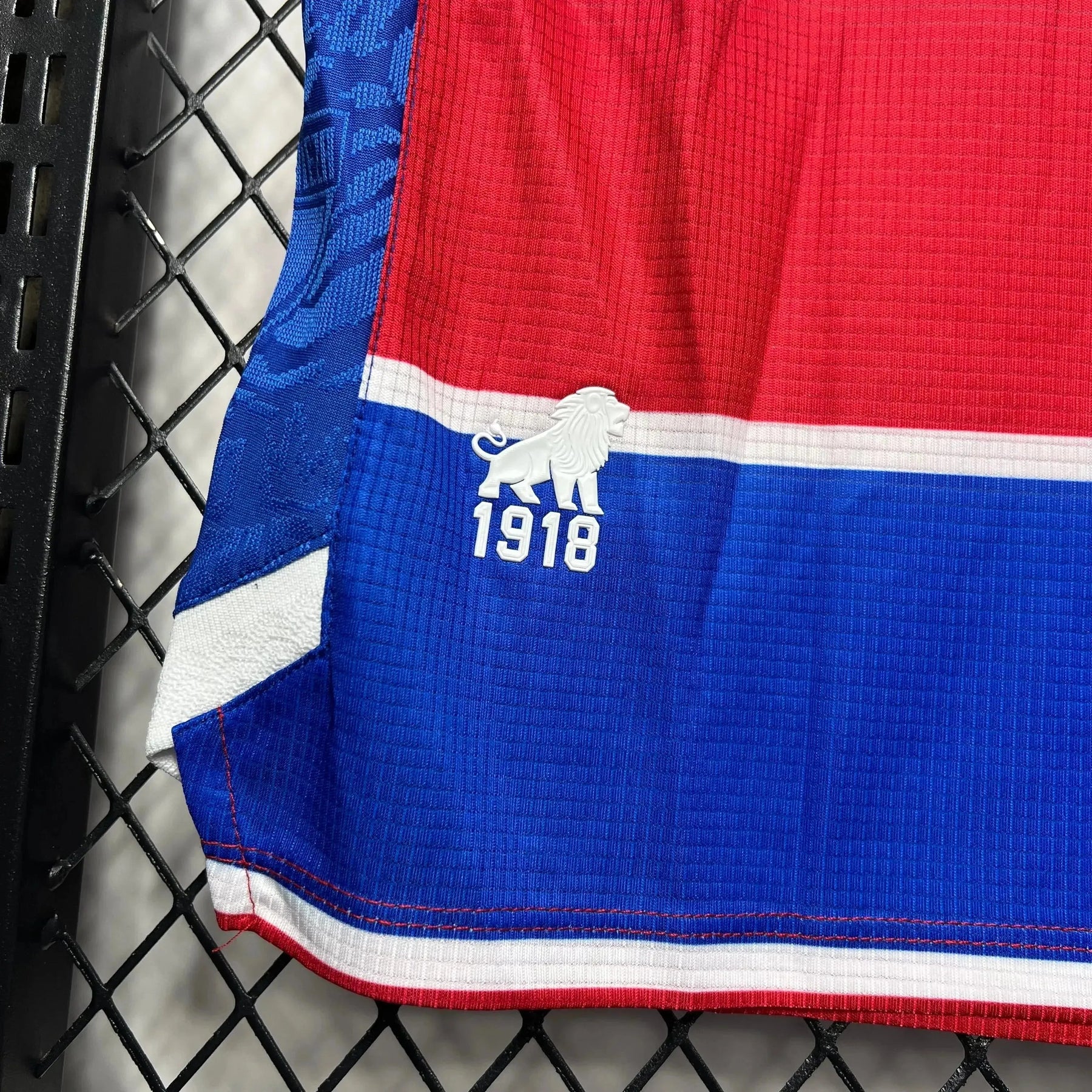 "Camisa Fortaleza Home 24/25 - Torcedor Masculina Vermelha e Azul - Netmantos"