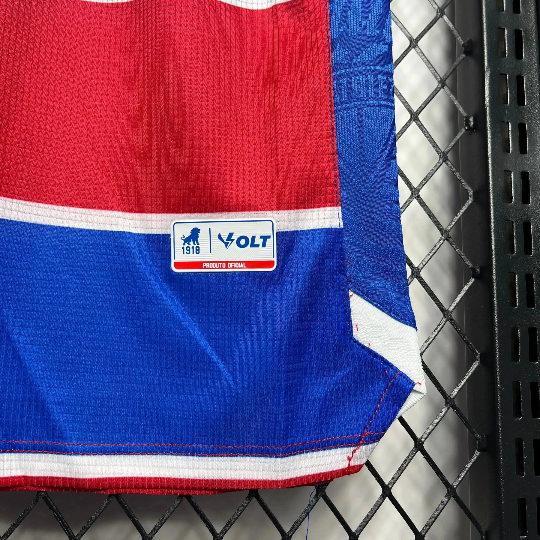"Camisa Fortaleza Home 24/25 - Torcedor Masculina Vermelha e Azul - Netmantos"