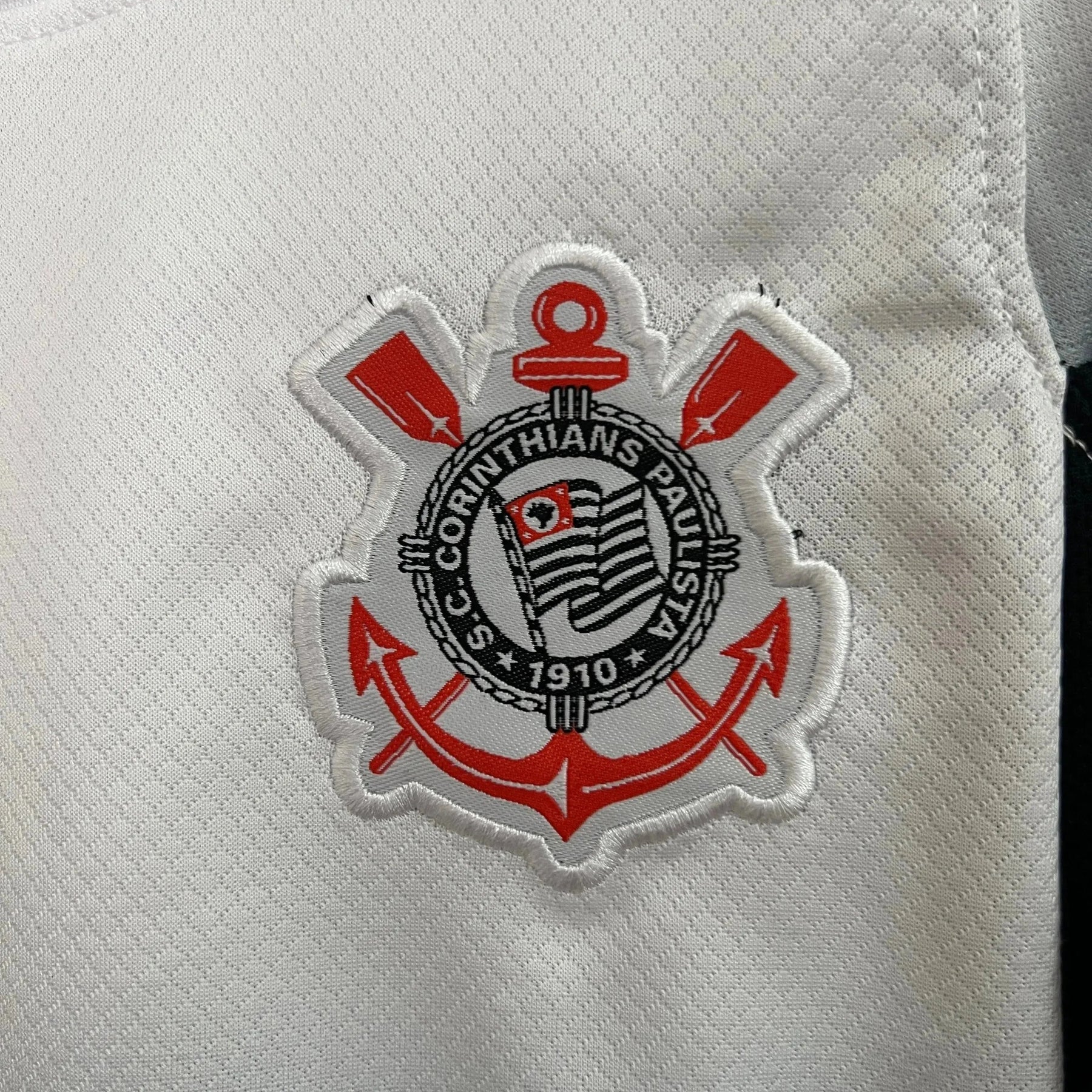 "Camisa Timão Home 24/25 - Torcedor Infantil Branca - Netmantos"