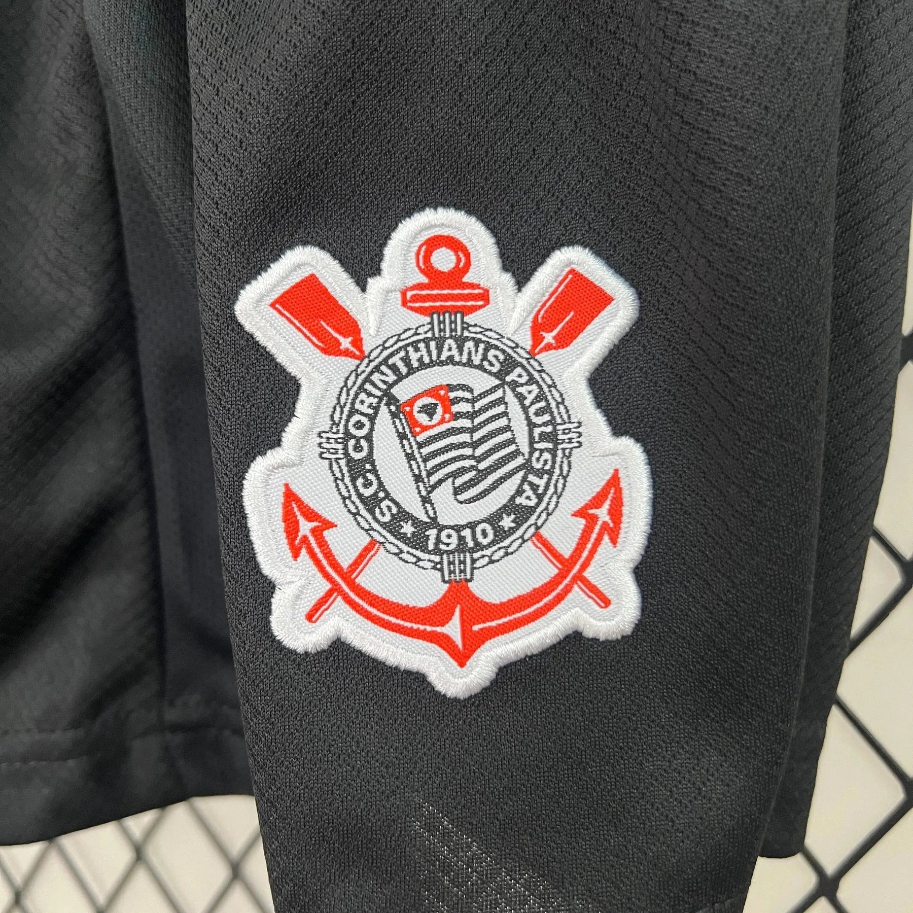 "Camisa Timão Home 24/25 - Torcedor Infantil Branca - Netmantos"