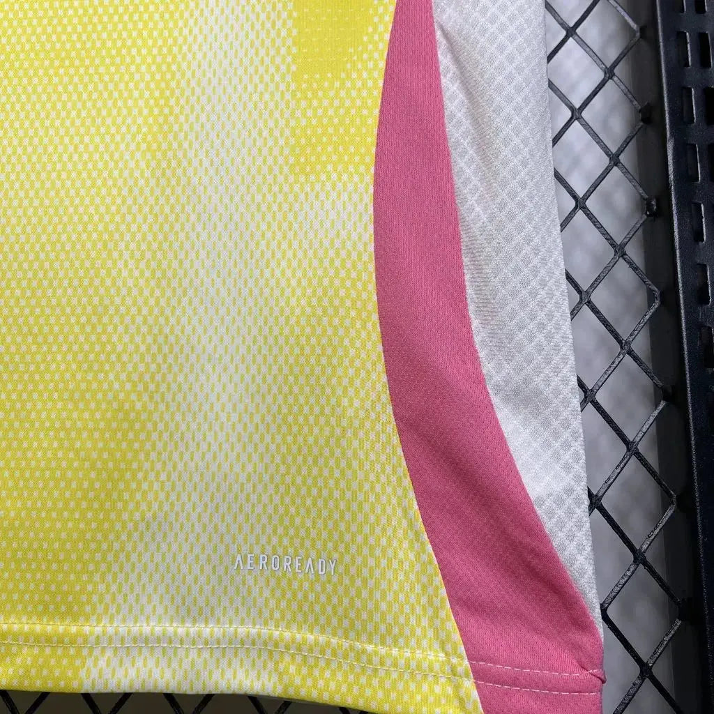 "Camisa Juventus Away 24/25 - Torcedor Masculina Amarela - Netmantos"