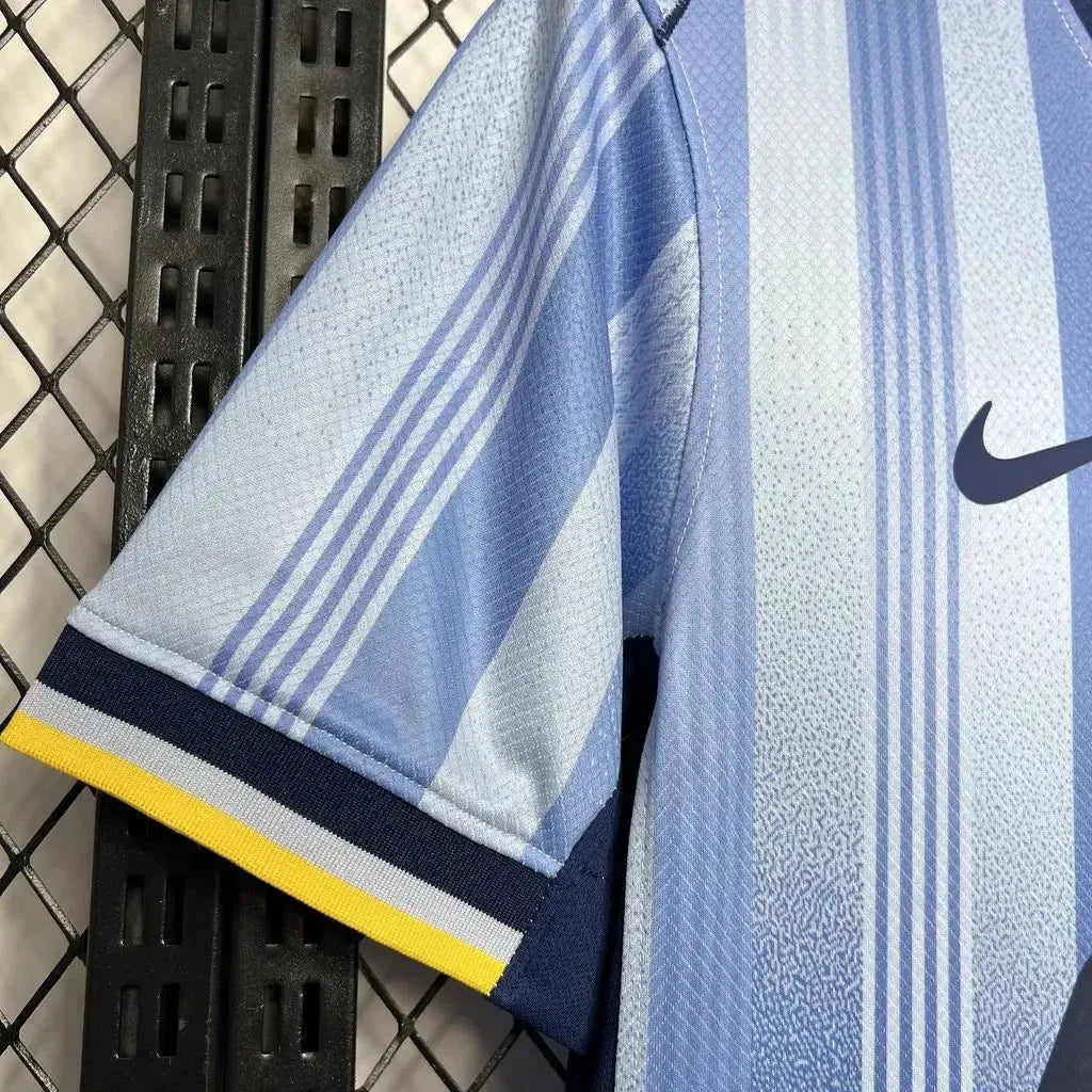 "Camisa Tottenham X Travis Scott Away 24/25 - Torcedor Masculina Azul - Netmantos"