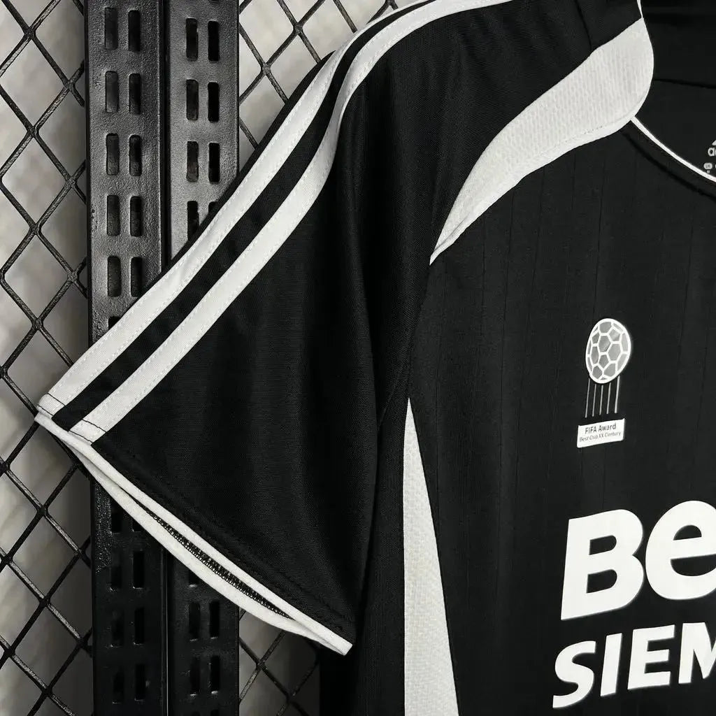 "Camisa Real Madrid Retrô Third Away 2006/07 - Torcedor Masculina Preta - Netmantos"