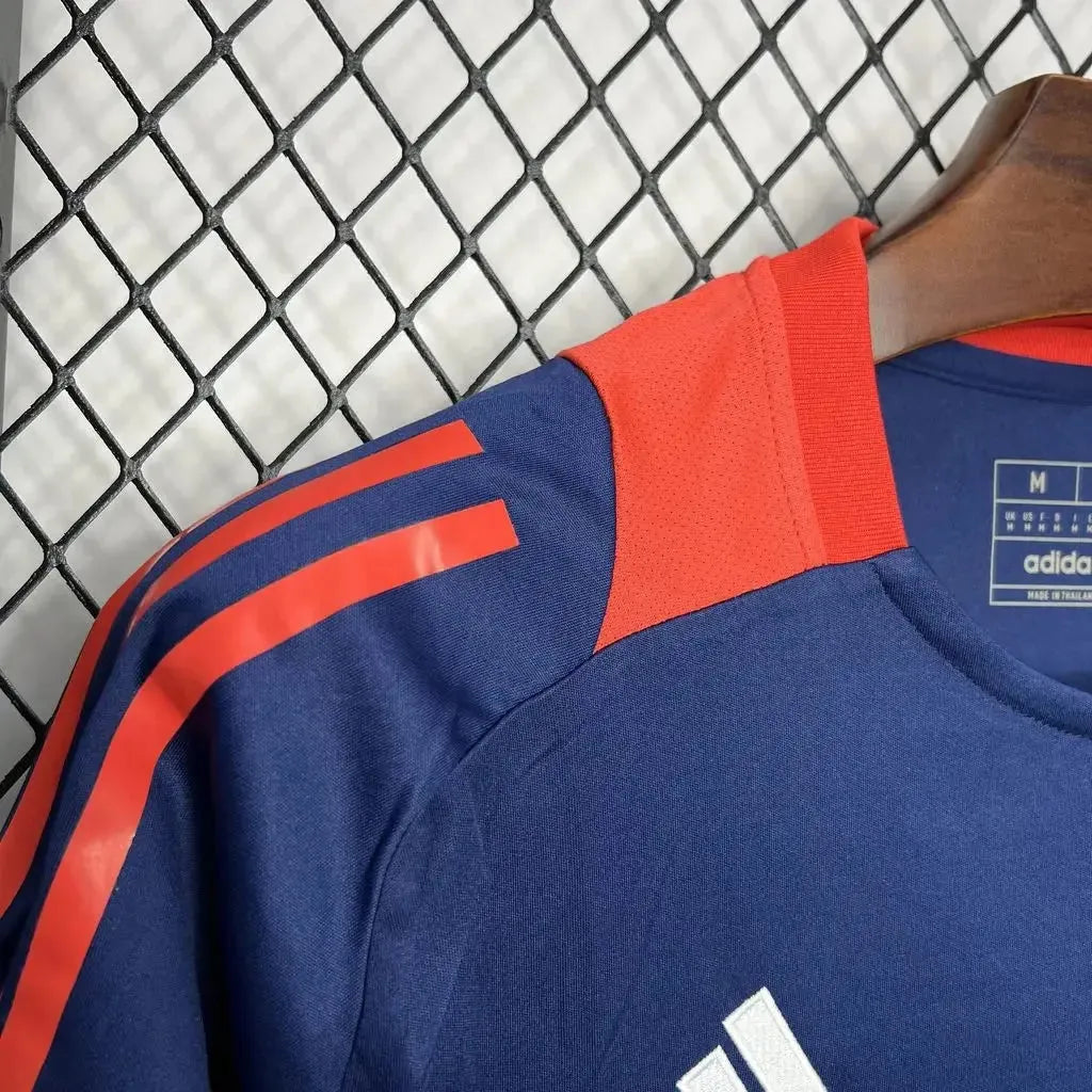 "Camisa Manchester United Treino 24/25 - Torcedor Masculina Azul Escuro - Netmantos"