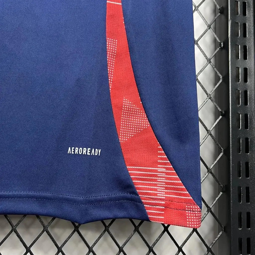 "Camisa Manchester United Treino 24/25 - Torcedor Masculina Azul Escuro - Netmantos"