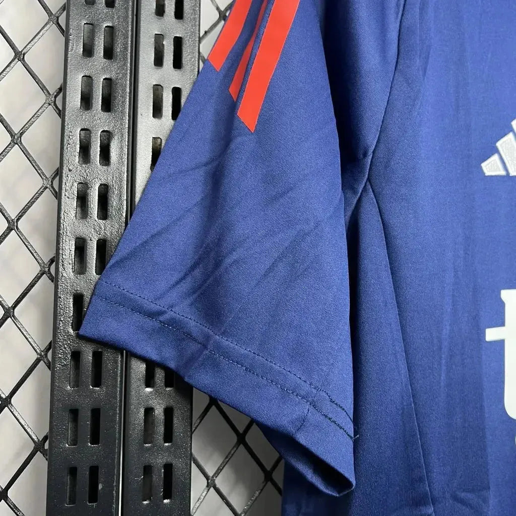 "Camisa Manchester United Treino 24/25 - Torcedor Masculina Azul Escuro - Netmantos"