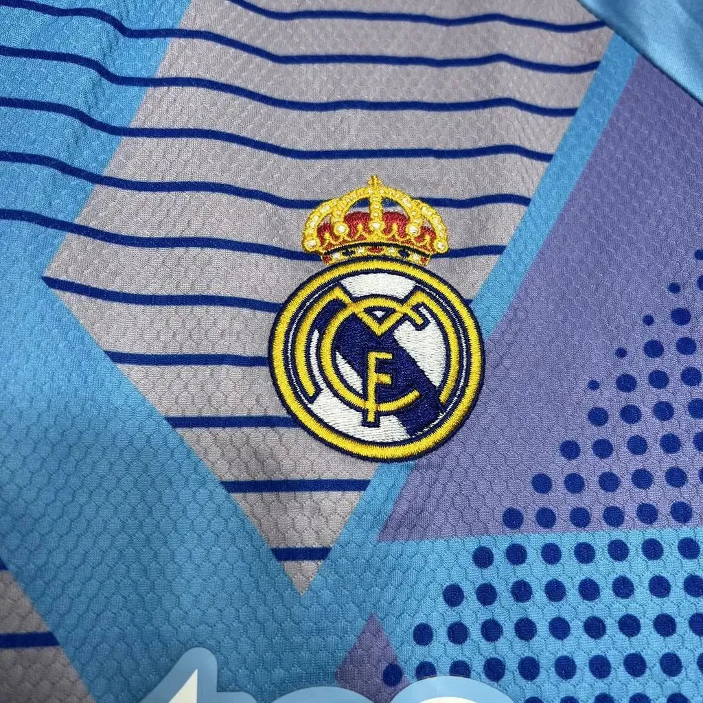 "Camisa Real Madrid Goleiro 24/25 - Torcedor Masculina Azul - Netmantos"