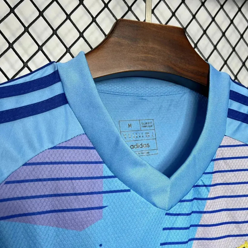 "Camisa Real Madrid Goleiro 24/25 - Torcedor Masculina Azul - Netmantos"