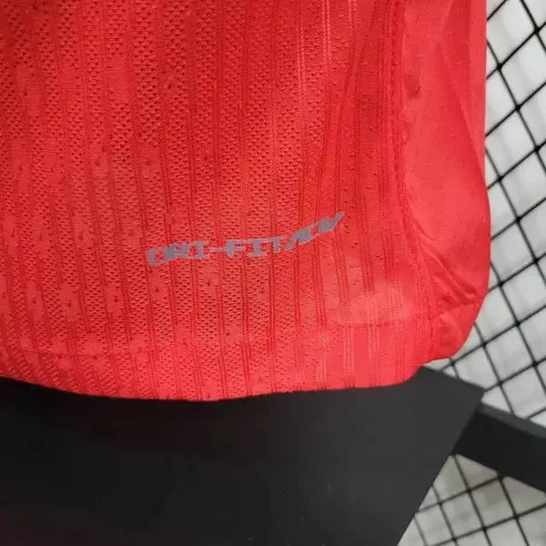 "Camisa Portugal Home 24/25 - Jogador Masculina Vermelha Manga Longa - Netmantos"