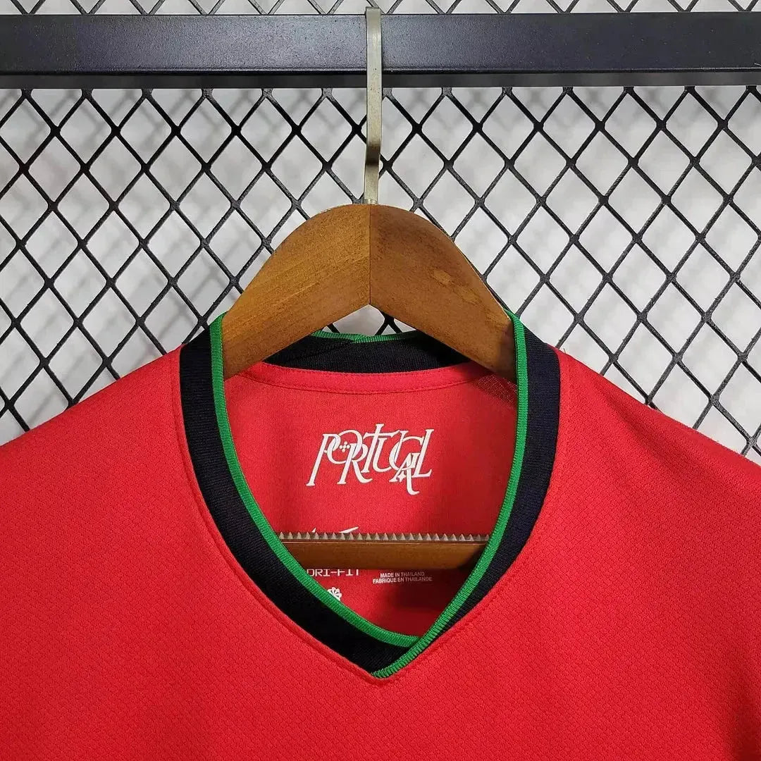 "Camisa Portugal Home 24/25 - Torcedor Masculina Vermelha - Netmantos"