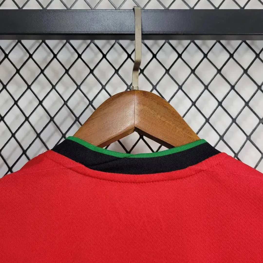 "Camisa Portugal Home 24/25 - Torcedor Masculina Vermelha - Netmantos"