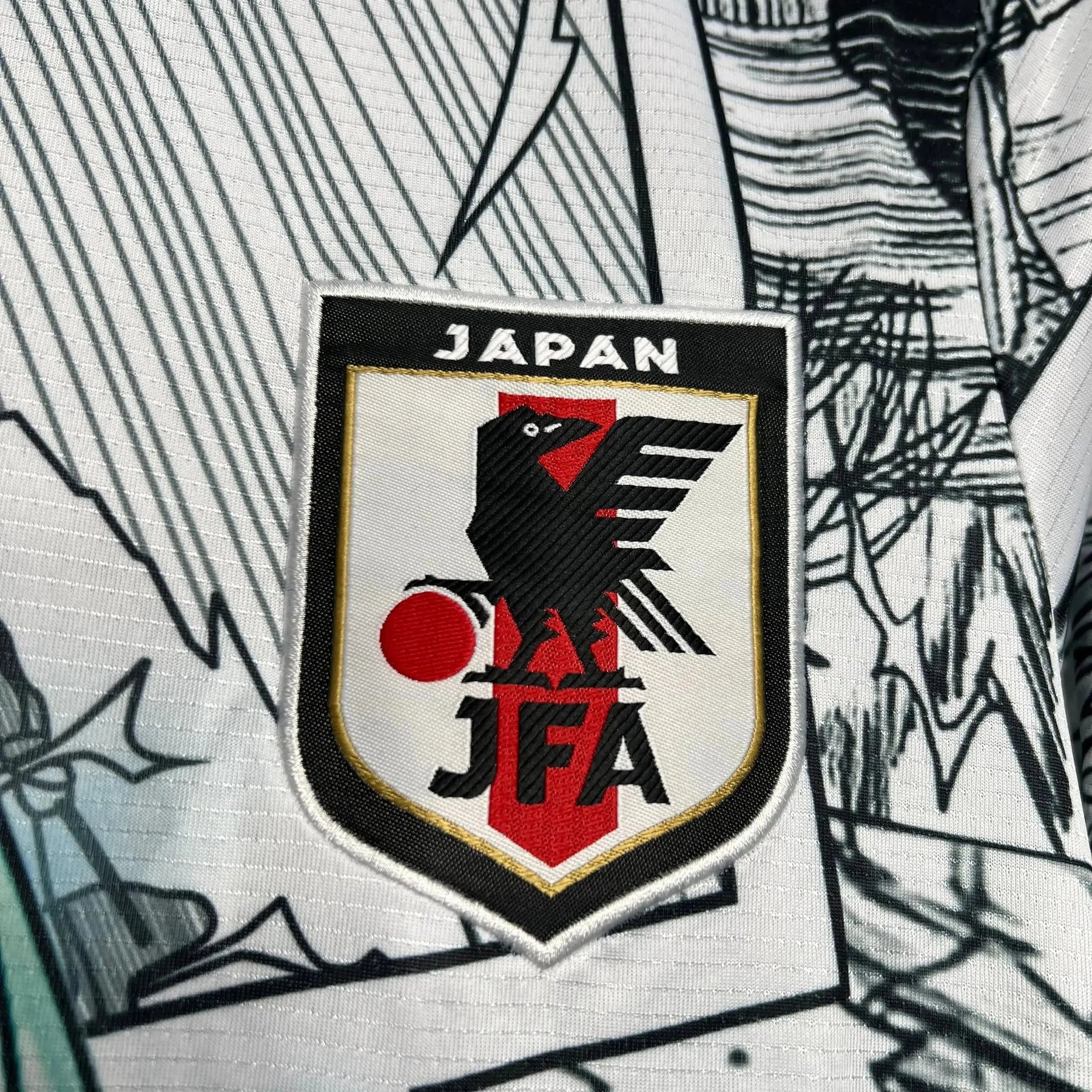"Camisa Japão Edição Especial Saiyajin 24/25 - Torcedor Masculina Branca - Netmantos"