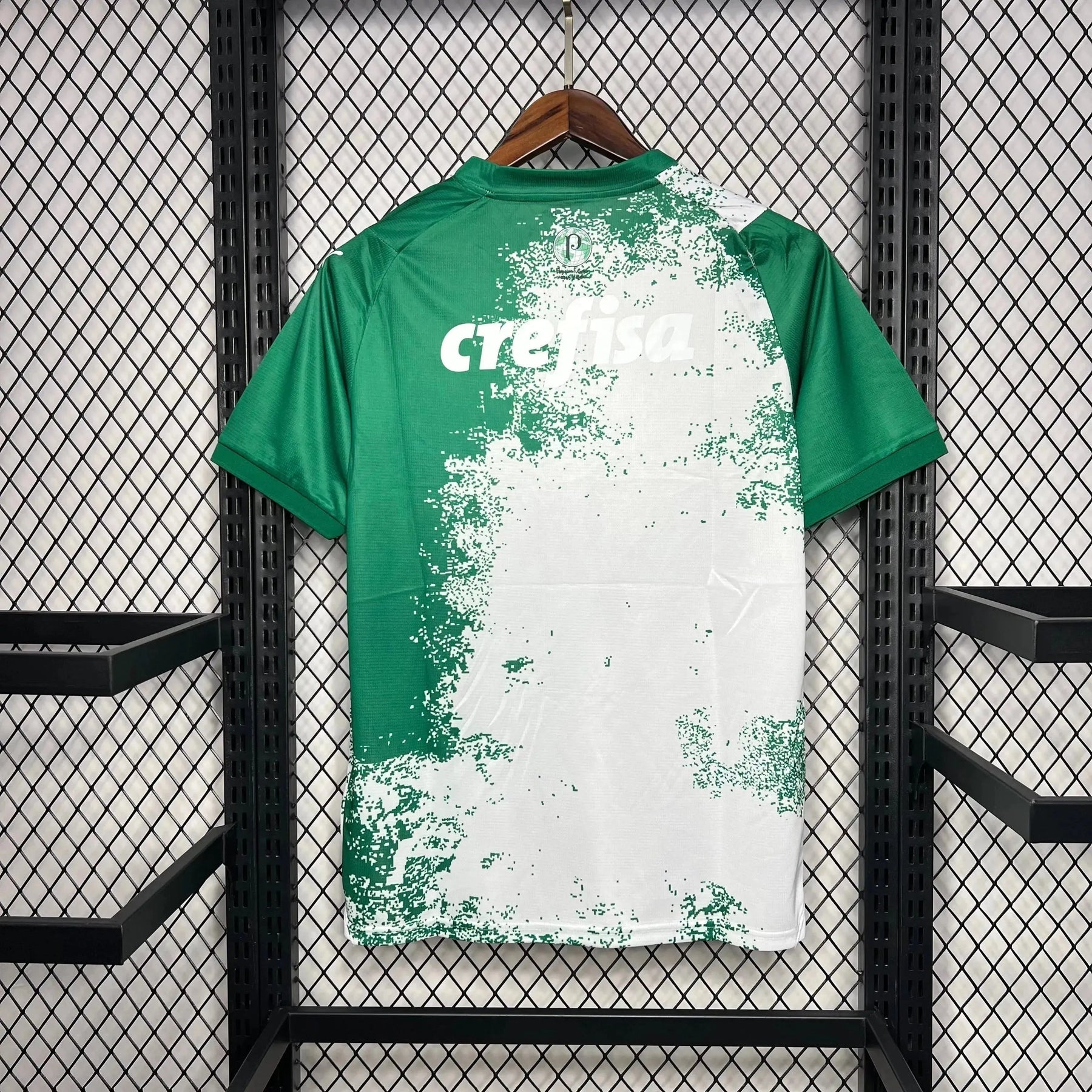 "Camisa Palmeiras Edição Meio Ambiente 24/25 - Torcedor Masculina Manhcada Branca - Netmantos"