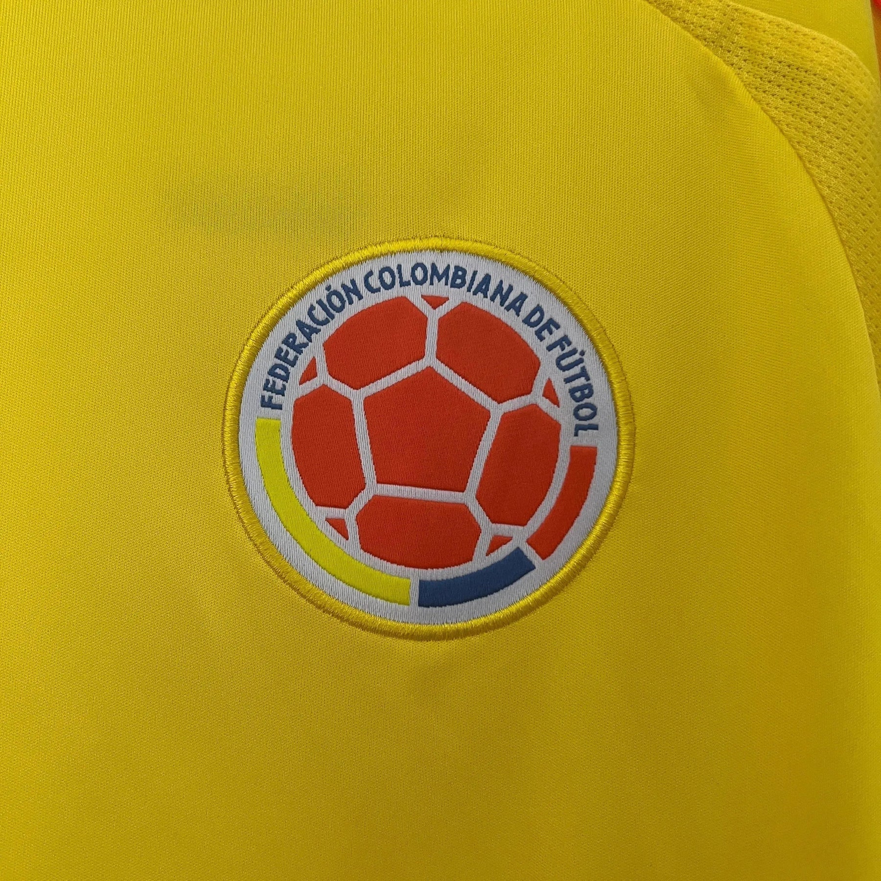 "Camisa Colômbia Home 24/25 - Torcedor Masculina Amarela - Netmantos"