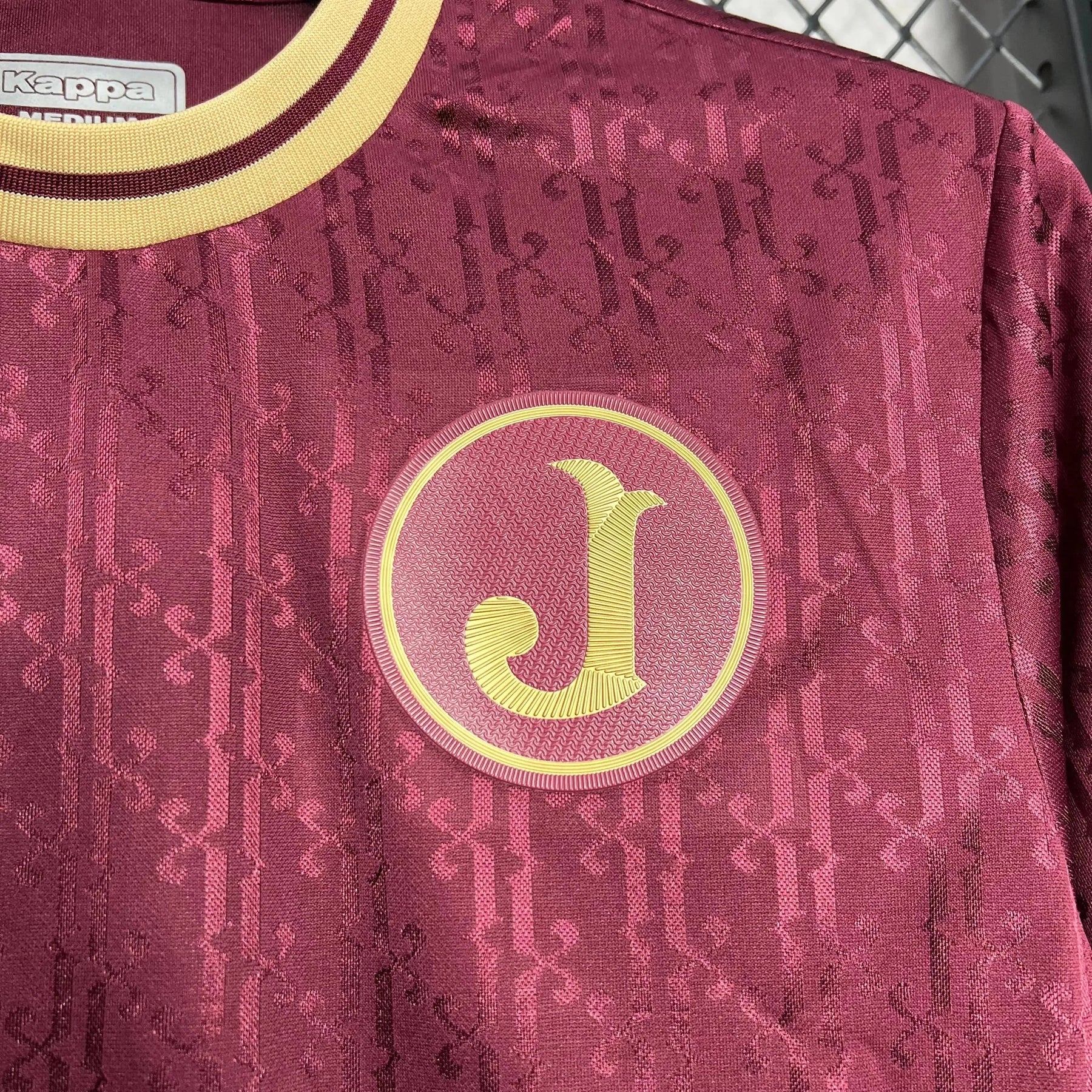 "Camisa Juventus da Mooca Centenário Home 24/25 - Torcedor Masculina Vermelha/Vinho - Netmantos"