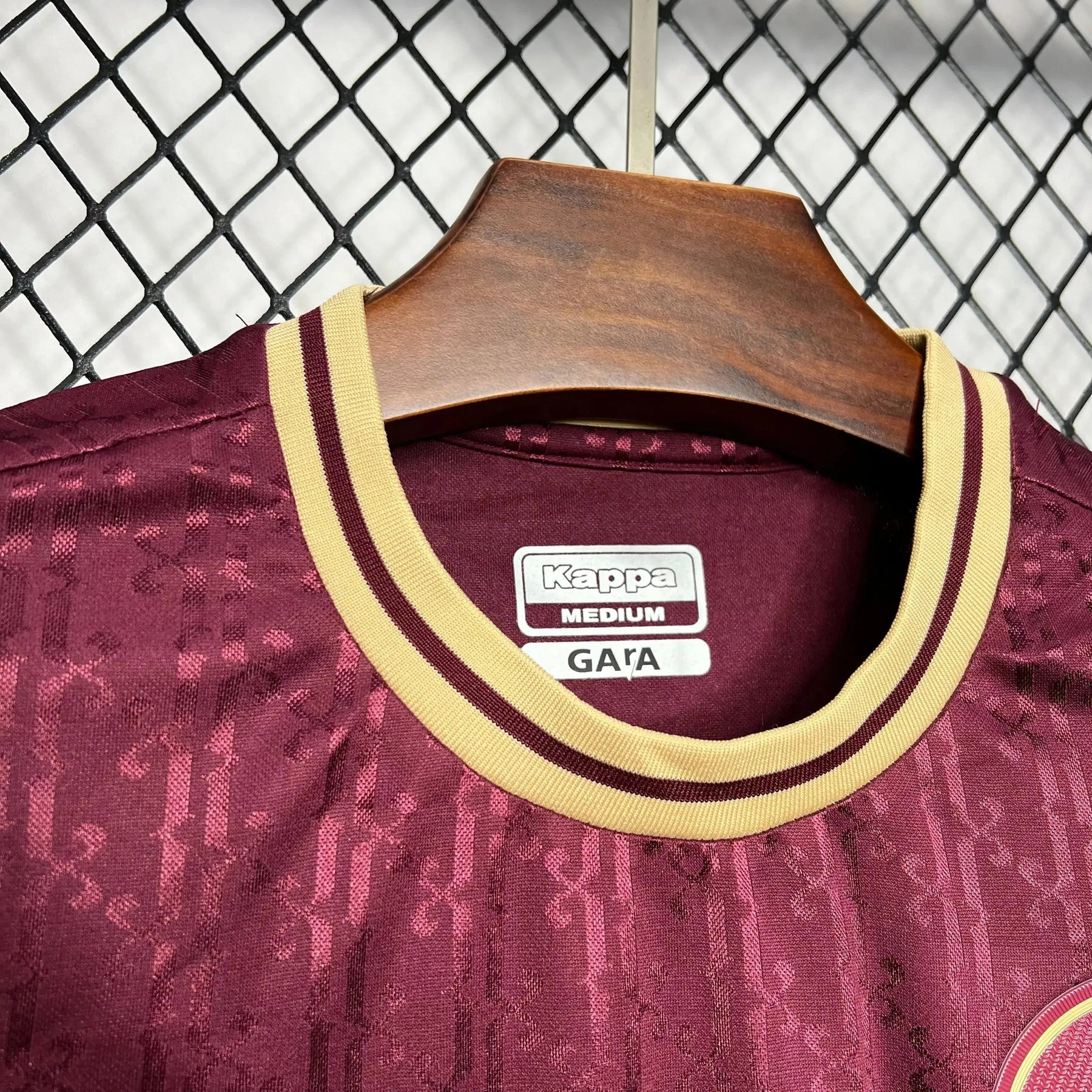 "Camisa Juventus da Mooca Centenário Home 24/25 - Torcedor Masculina Vermelha/Vinho - Netmantos"