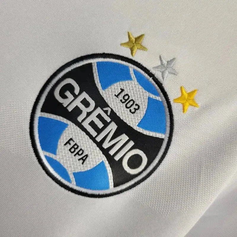 "Camisa Grêmio Home 24/25 - Torcedor Feminina Branca - Netmantos"