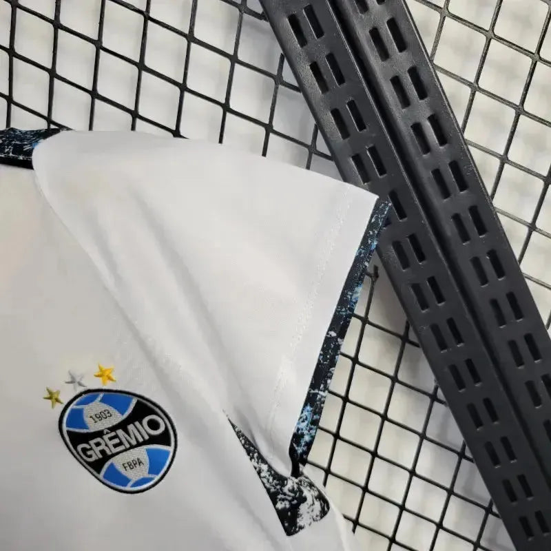 "Camisa Grêmio Home 24/25 - Torcedor Feminina Branca - Netmantos"