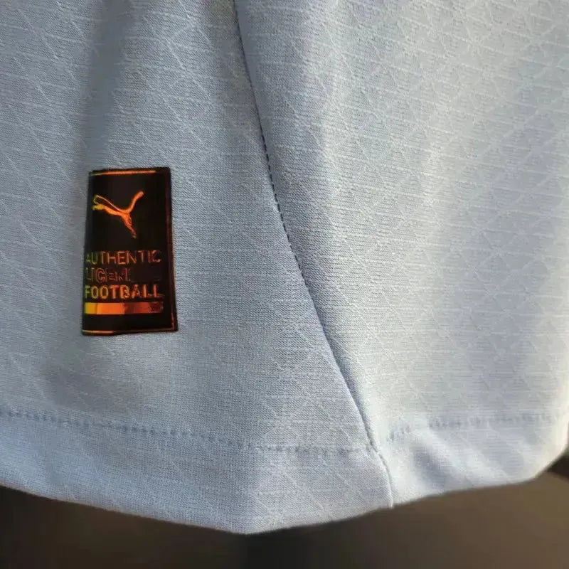 "Camisa Manchester City Home 24/25 - Jogador Masculina Azul - Netmantos"